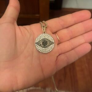 Evil eye necklace